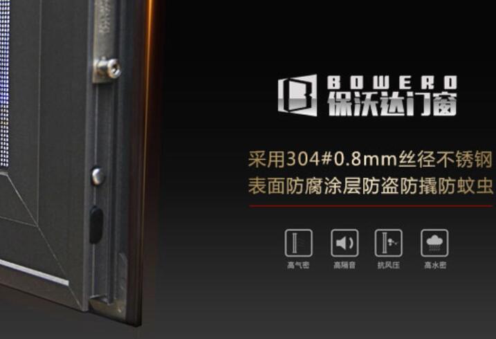 保沃達門窗109斷橋系統(tǒng)窗